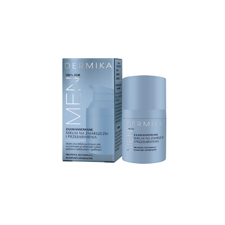 Sérum avancé Dermika Men contre les rides et les taches pigmentaires pour hommes 30 ml