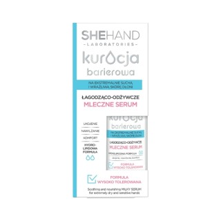Sérum mains au lait apaisant et nourrissant SheHand Barrier Treatment 30 ml