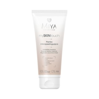 Mousse nettoyante micro-exfoliante pour le visage Miya Cosmetics mySKINtouch 100 ml