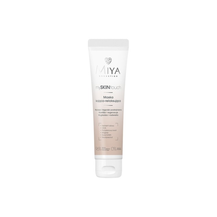 Masque visage apaisant et relaxant Miya Cosmetics mySKINtouch 60 ml