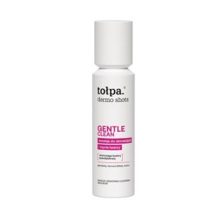 Tołpa Dermo Shots Gentle Clean pour le démaquillage et le nettoyage du visage 120 ml