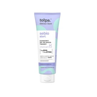 Gel nettoyant moussant visage Tołpa Dermo Face Sebio Start 100 ml