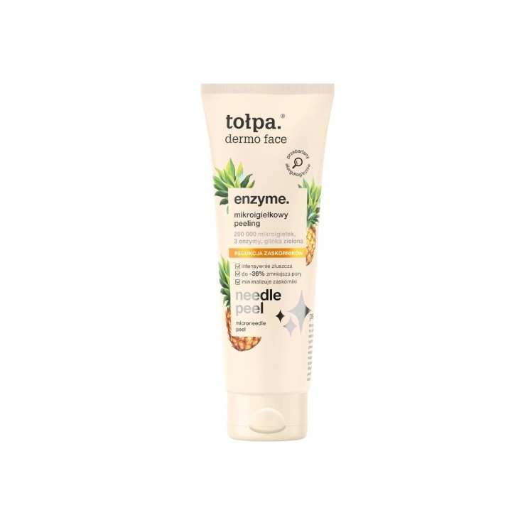 Peeling enzymatique Tołpa Dermo Face à micro-aiguilles 100 ml