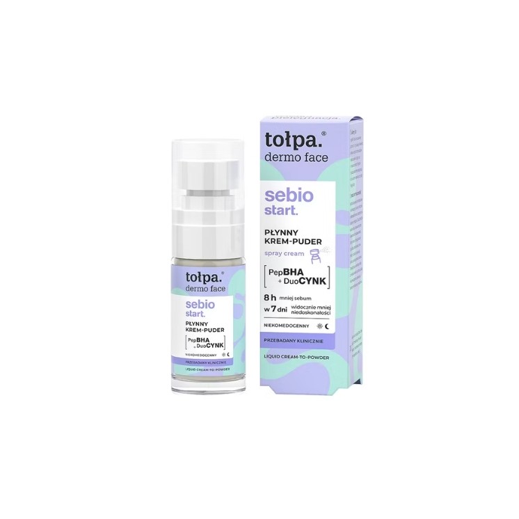 Tołpa Dermo Face Sebio Start. Crème-Poudre Liquide 30 ml
