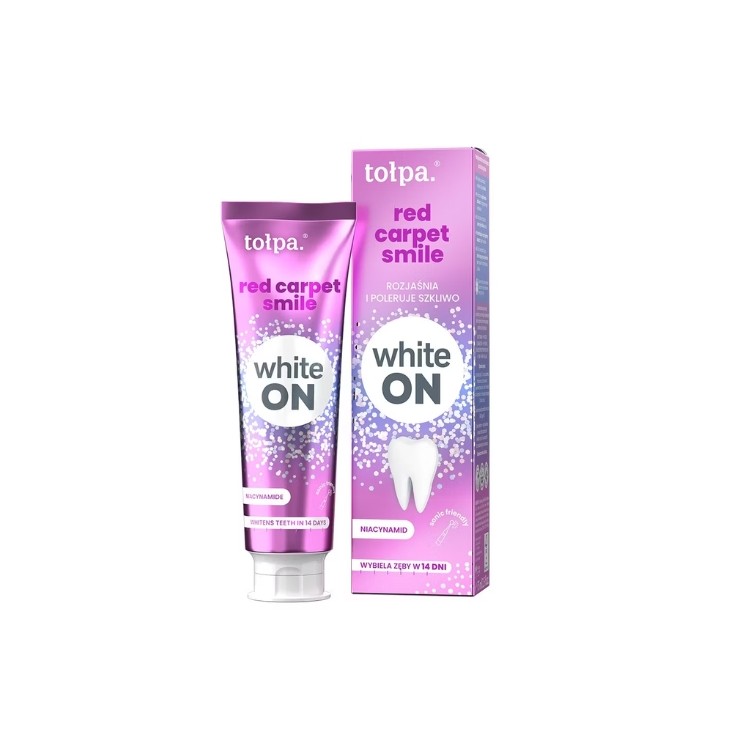 Dentifrice Tołpa White On Red Carpet Smile 75 ml