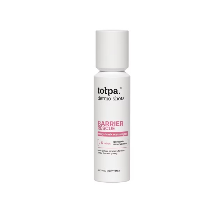 Tołpa Dermo Shots Barrier Rescue Milky - lotion tonique apaisante pour le visage 120 ml