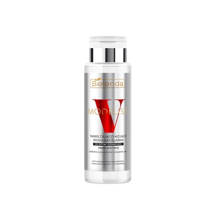 Eau micellaire hydratante et apaisante Bielenda V-Modelist pour le nettoyage et le démaquillage 400 ml