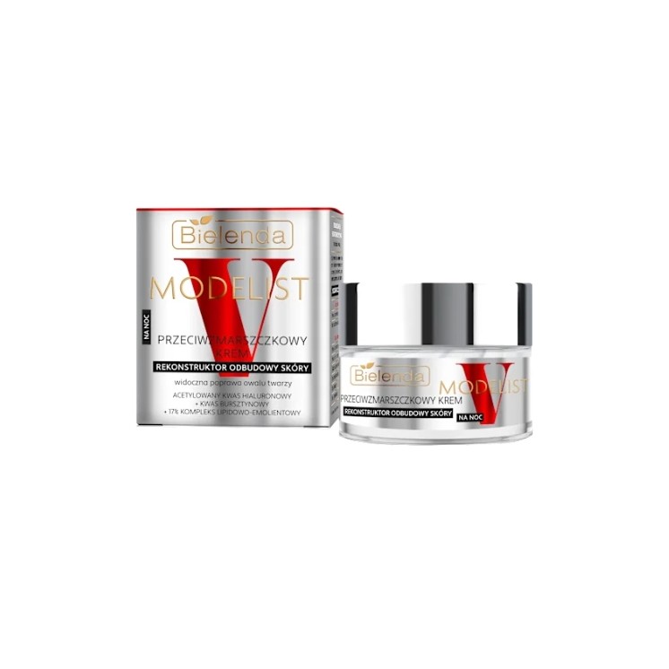 Crème de nuit anti-rides Bielenda V-Modelist 50 ml