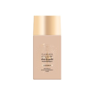 Bielenda Flawless Glow Gold Drops, gouttes illuminatrices dorées pour le visage, 40 ml