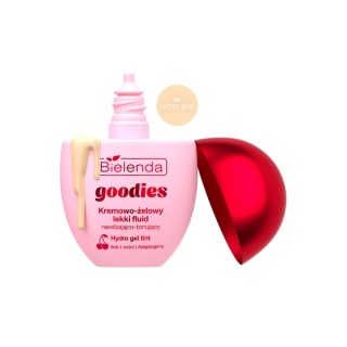 Bielenda Goodies Gel Crème Fluide Hydratant et Teintant Léger /01/ Ivory Bae