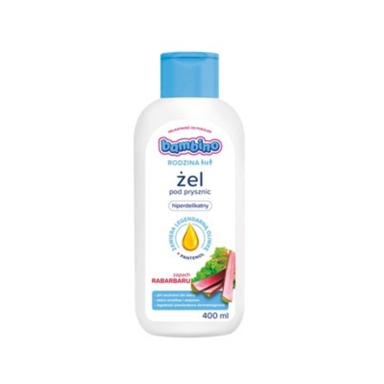 Bambino Family Shower Gel Rhubarb 400 ml