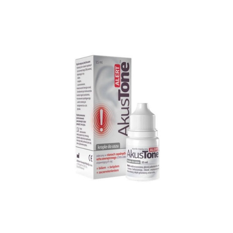 Gouttes auriculaires Akustone Alert 15 ml
