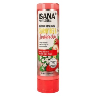 Après-shampoing Professional Isana parfum Sureau et Fraise, 250 ml