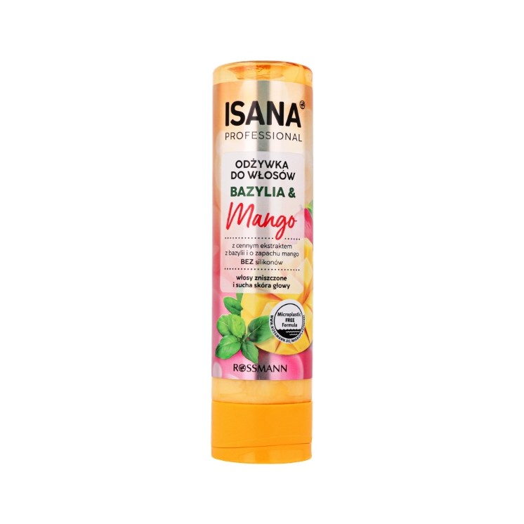 Après-shampoing Professional Isana Basilic et Mango 250 ml