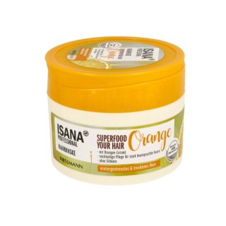 Masque Professional Orange Isana pour cheveux secs et abîmés 275 ml
