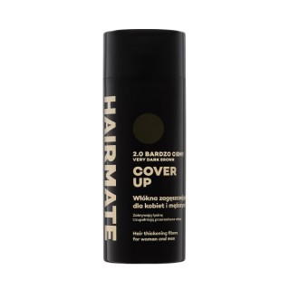 Fibres de cellulose Hairmate Cover Up pour épaissir les cheveux /2/ Châtain très foncé 22 g