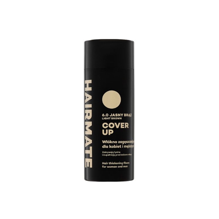 Fibres de cellulose Hairmate Cover Up pour épaissir les cheveux /6/ Châtain clair 22 g
