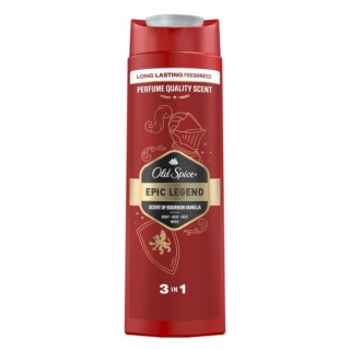 Gel douche et shampoing 3 en 1 Old Spice Epic Legends 400 ml