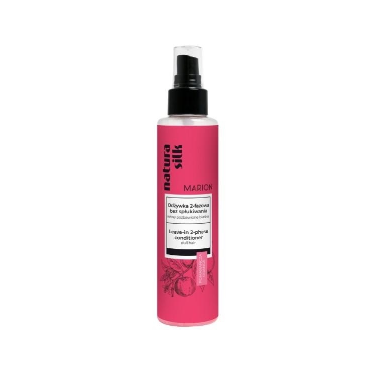 Après-shampoing sans rinçage biphasé Marion Natura Silk pour cheveux ternes 150 ml