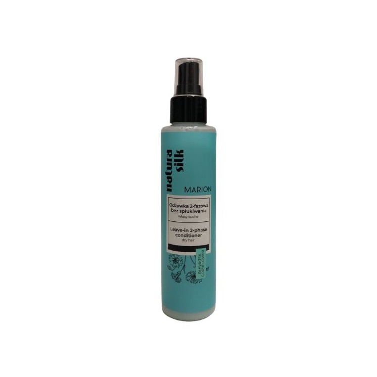 Après-shampoing sans rinçage biphasé Marion Natura Silk pour cheveux secs 150 ml