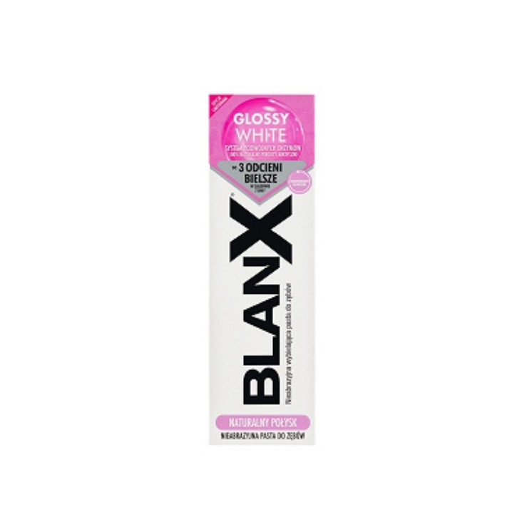 Dentifrice blanchissant BlanX Glossy White 75 ml
