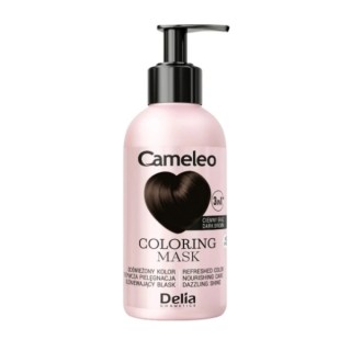 Masque colorant pour cheveux Delia Cameleo Châtain foncé 120 ml