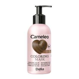 Masque colorant pour cheveux châtain clair Delia Cameleo 120 ml