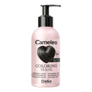 Masque colorant pour cheveux Delia Cameleo Noble Black 120 ml
