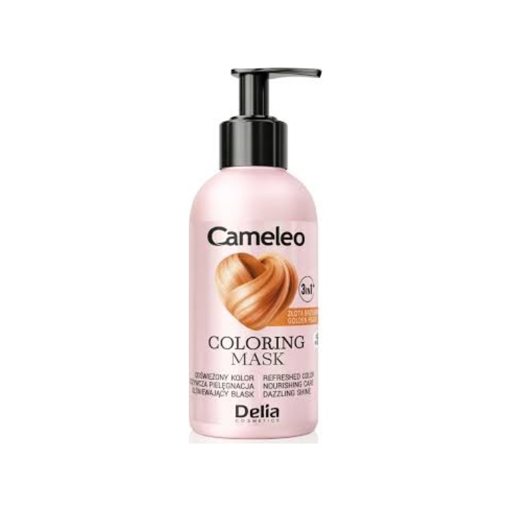 Masque colorant pour cheveux Delia Cameleo Pêche Dorée 120 ml