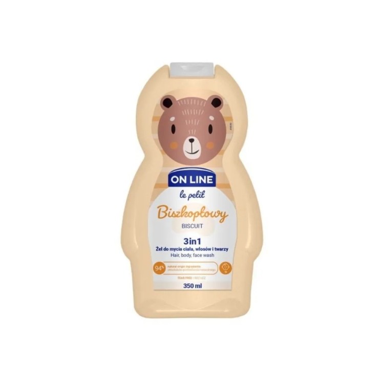 Gel On Line corps, cheveux et visage Le Petit Baby avec biscuit 350 ml
