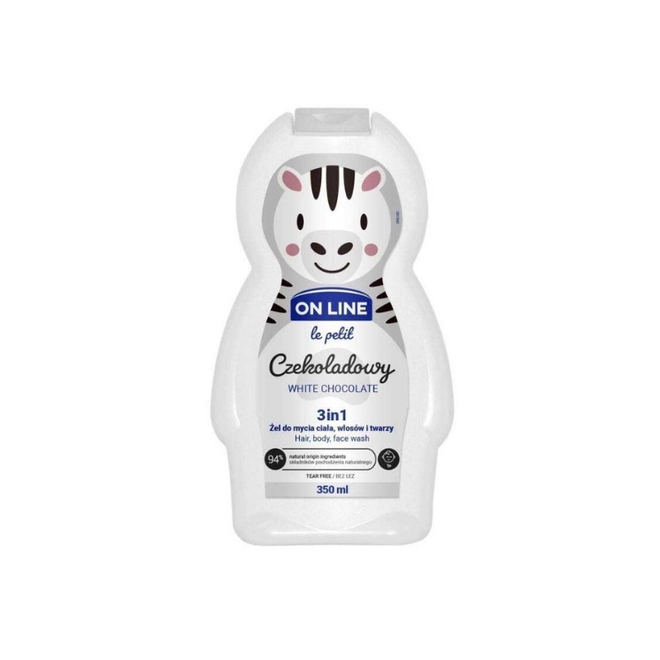 Gel On Line corps, cheveux et visage Le Petit Chocolat pour enfants 350 ml