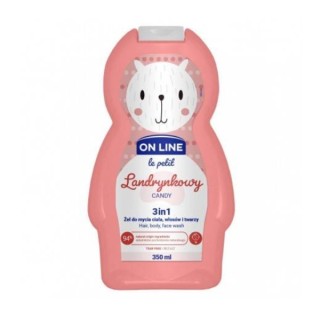 Gel On Line corps, cheveux et visage Le Petit Candy pour enfants 350 ml