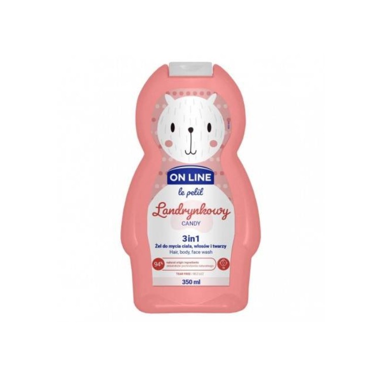 Gel On Line corps, cheveux et visage Le Petit Candy pour enfants 350 ml