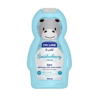 Gel lavant On Line pour le corps, les cheveux et le visage des enfants Le Petit, 350 ml