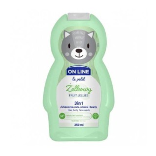 Gel douche corps, cheveux et visage pour enfants On Line Le Petit Gel 350 ml