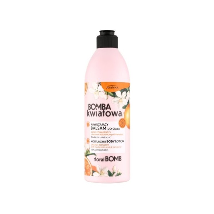Joanna Bomba Kwiatowa Baume Hydratant Corps Fleur d'Oranger & Acide Hyaluronique 500 ml