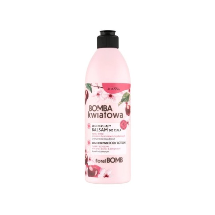 Joanna Bomba Kwiatowa Baume Corps Régénérant Cerise & Beurre de Karité 500 ml