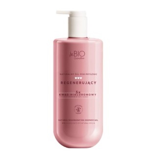 Gel douche régénérant naturel à l'acide hyaluronique BeBio Cosmetics 350 ml