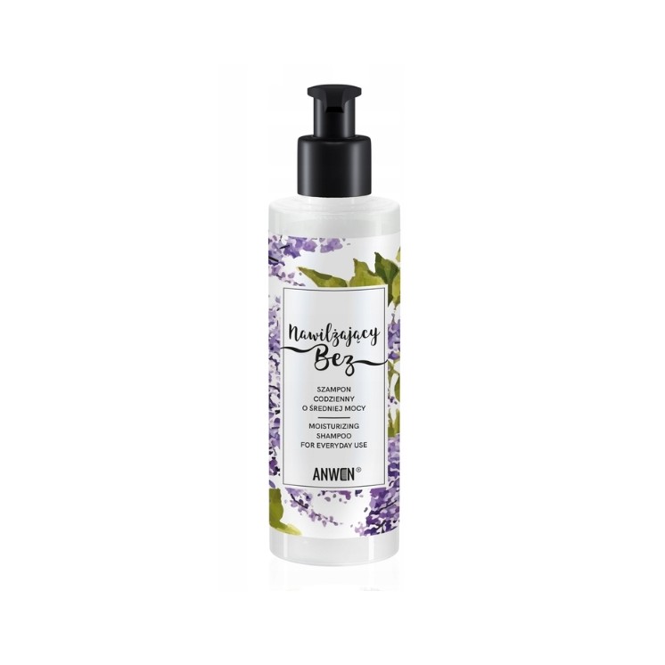 Shampoing hydratant Anwen pour cheveux de porosité variable, sans hydratation, 200 ml