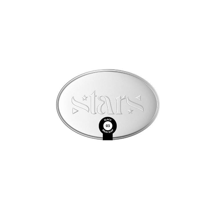 Stars from the Stars Wenkbrauwzeep /03/ Zwart 20 g
