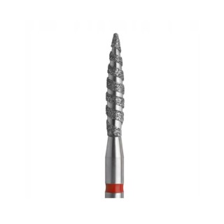 Aba Group Frez diamentowy Pro Tornado Płomień czerwony 10mm 1 sztuka