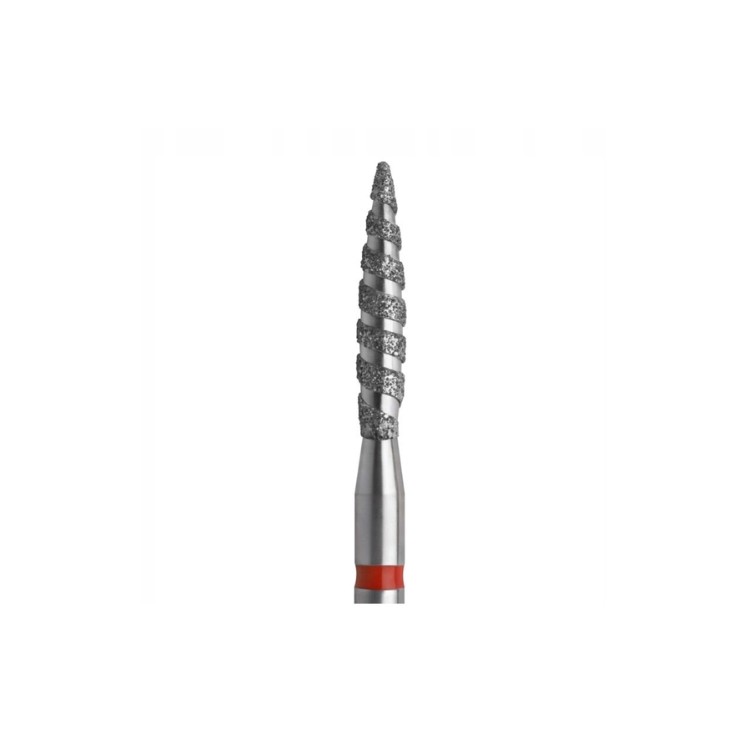 Aba Group Frez diamentowy Pro Tornado Płomień czerwony 10mm 1 sztuka