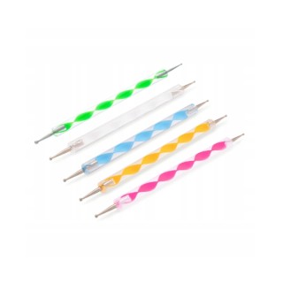 Ensemble de 5 sondes décoratives double face