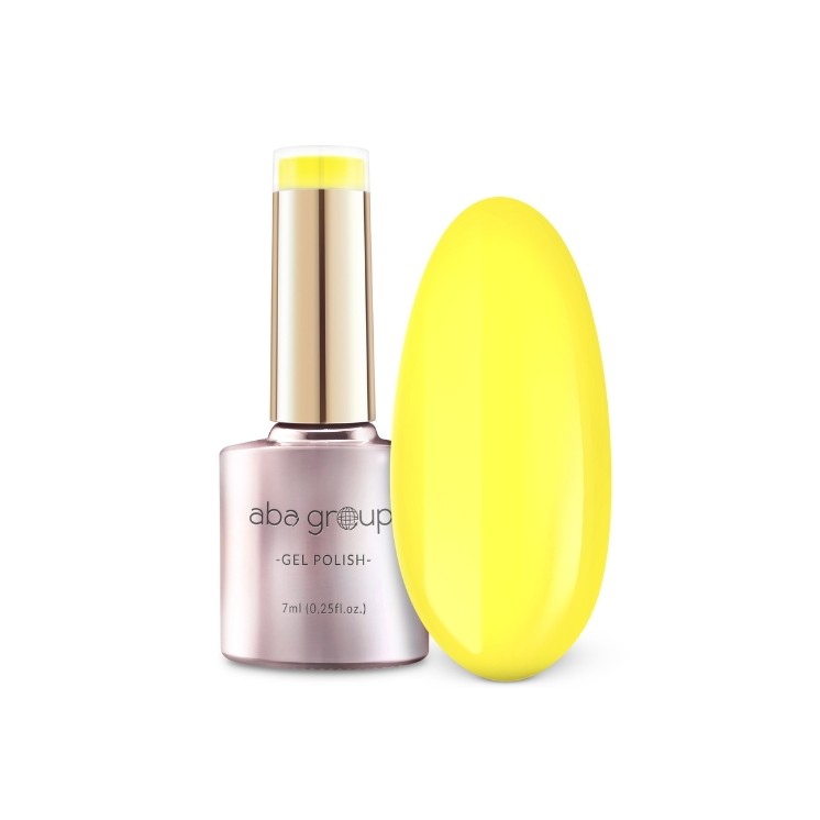 Aba Group Lakier hybrydowy /729/ Yellow Neon 7 ml
