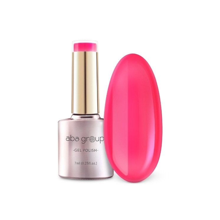 Aba Group Lakier hybrydowy /730/ Pink Neon 7 ml