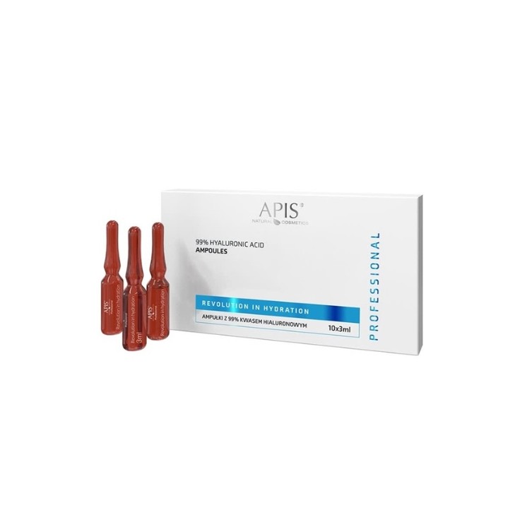 Apis Professional Ampoules with 99% Hyaluronic Acid 10 x 3 ml