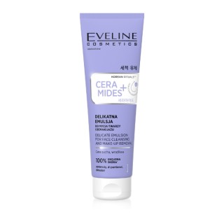 Eveline Korean Therapy Ceramides+ Ніжна очищувальна емульсія для обличчя 140 мл