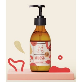 Mydlarnia Cztery Szpaki savon liquide naturel Love 300 ml