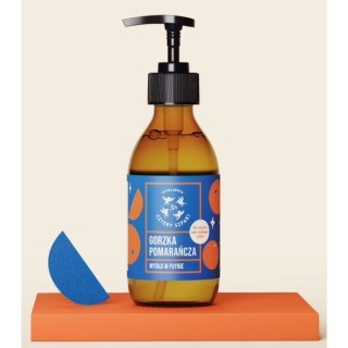 Mydlarnia Cztery Szpaki savon liquide naturel à l'orange amère 300 ml