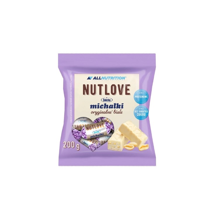 AllNutrition Nutlove Śnieżka Michałki białe orginalne 200 g